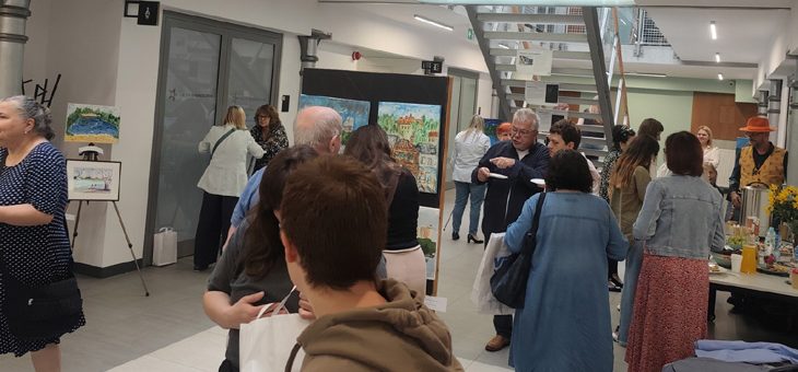 13 września  godzina  12.00 –   Wernisaż wystawy  „Pejzaże  Szopienickie”