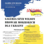 Solidarni z Ukrainą szyb Wilson