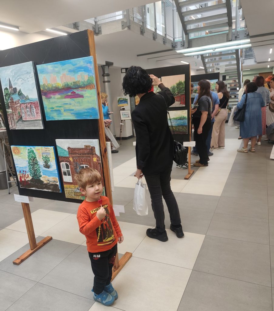 Wernisaż wystawy  "Pejzaże  Szopienickie"