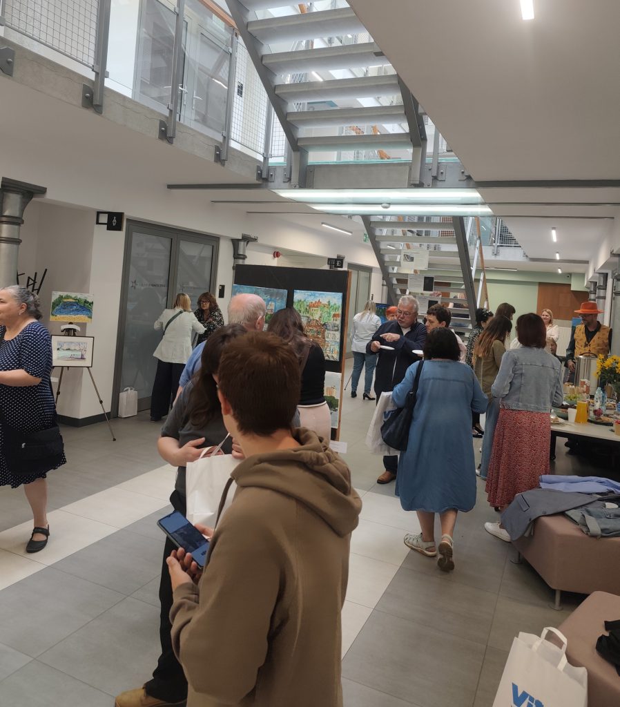 Wernisaż wystawy  "Pejzaże  Szopienickie"