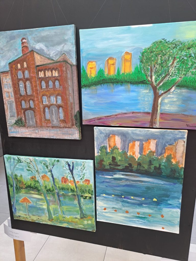 Wernisaż wystawy  "Pejzaże  Szopienickie"