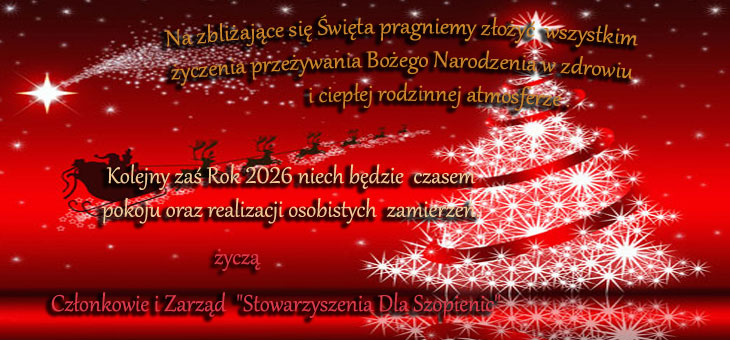 Życzenia Świąteczno-Noworoczne