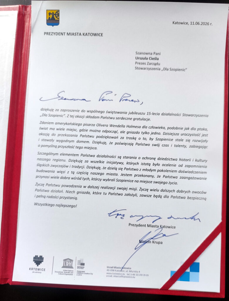 15 lat naszej działalności minęło .....